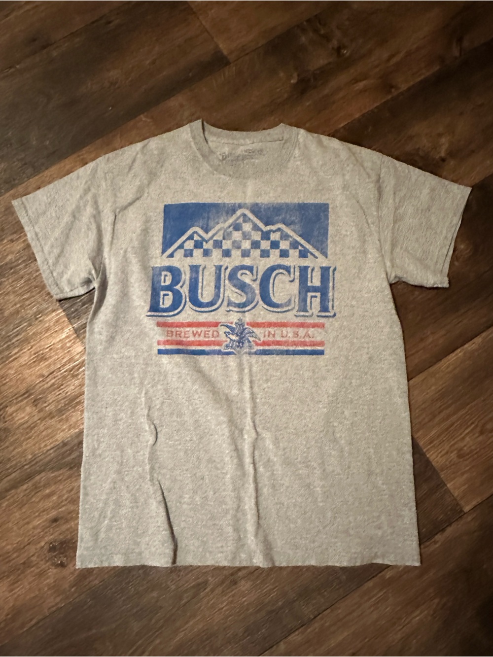 Vintage BUSH Graphic Tee in Heather Gray